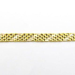 Schmuckset aus 585 Gelb- und Weißgold, nachhaltiger second hand Schmuck perfekt aufgearbeitet