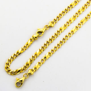 Schmuckset aus 585 Gelbgold, nachhaltiger second hand Schmuck perfekt aufgearbeitet