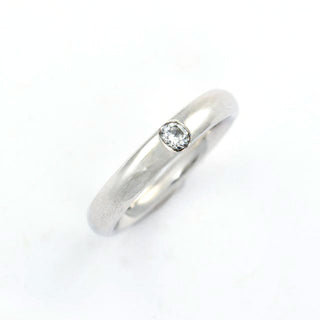 Steinberg Brillantring aus 585 Weißgold, nachhaltiger second hand Schmuck perfekt aufgearbeitet