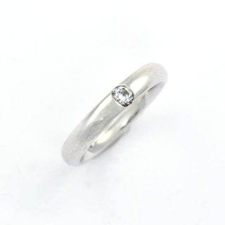 Steinberg Brillantring aus 585 Weißgold, nachhaltiger second hand Schmuck perfekt aufgearbeitet