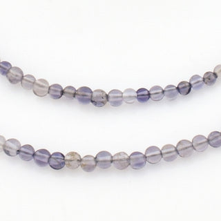 Iolithkette mit Schließe aus 925 Silber, nachhaltiger second hand Schmuck perfekt aufgearbeitet