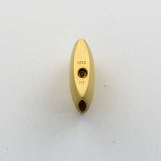 Granatkette mit Schließe aus Silber/Gold mit Brillant, Handarbeit, nachhaltiger second hand Schmuck perfekt aufgearbeitet