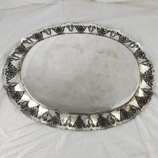 Tablett Deluxe aus 800 Silber, nachhaltiger second hand Schmuck perfekt aufgearbeitet