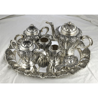 Tablett Deluxe aus 800 Silber, nachhaltiger second hand Schmuck perfekt aufgearbeitet