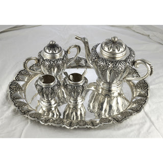 Tablett Deluxe aus 800 Silber, nachhaltiger second hand Schmuck perfekt aufgearbeitet