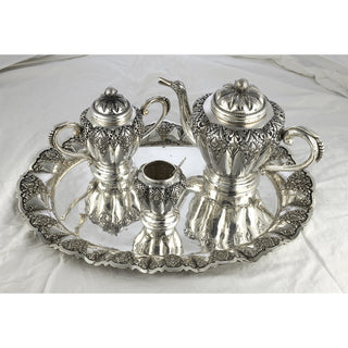 Tablett Deluxe aus 800 Silber, nachhaltiger second hand Schmuck perfekt aufgearbeitet