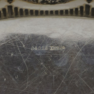 Tablett Schleifen aus 800 Silber, nachhaltiger second hand Schmuck perfekt aufgearbeitet