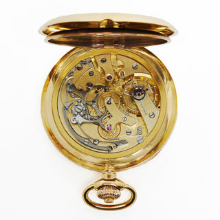 Tag Heuer Taschenuhr mit Chronograph, gebrauchte Luxusuhr im Top-Zustand