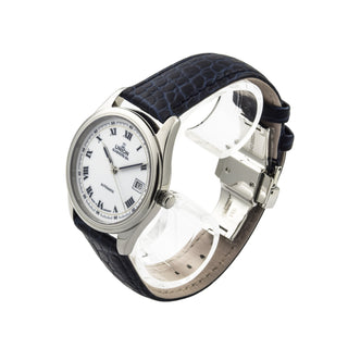 Union Glashütte Herrenarmbanduhr Automatik mit Datumsanzeige und Sichtboden, Schnellschaltung und Zentralsekunde, gebrauchte Luxusuhr im Top-Zustand