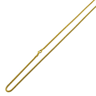 Veneziakette aus 750 Gelbgold, nachhaltiger second hand Schmuck perfekt aufgearbeitet