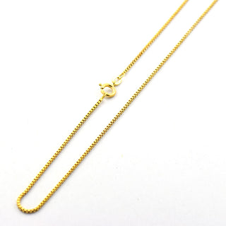 Veneziakette aus 585 Gelbgold, nachhaltiger second hand Schmuck perfekt aufgearbeitet