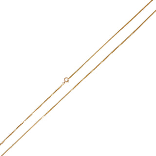 Veneziakette aus 750 Gelbgold, nachhaltiger second hand Schmuck perfekt aufgearbeitet