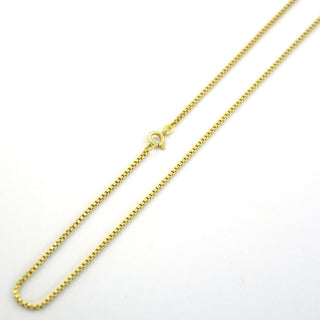 Veneziakette aus 585 Gelbgold, nachhaltiger second hand Schmuck perfekt aufgearbeitet