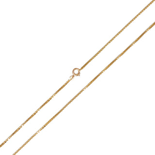 Veneziakette aus 750 Gelbgold, nachhaltiger second hand Schmuck perfekt aufgearbeitet