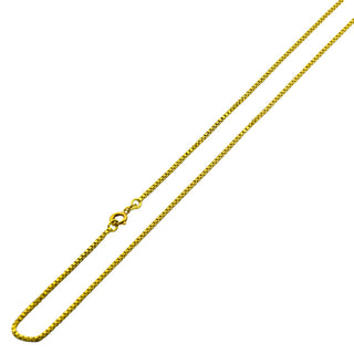 Veneziakette aus 585 Gelbgold, nachhaltiger second hand Schmuck perfekt aufgearbeitet