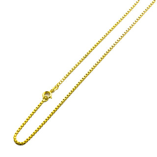 Veneziakette aus 585 Gelbgold, nachhaltiger second hand Schmuck perfekt aufgearbeitet