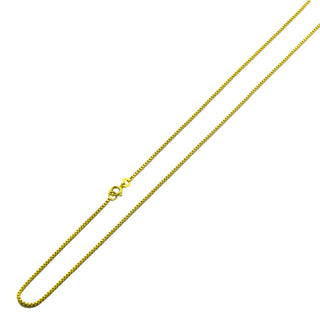 Veneziakette aus 585 Gelbgold, nachhaltiger second hand Schmuck perfekt aufgearbeitet