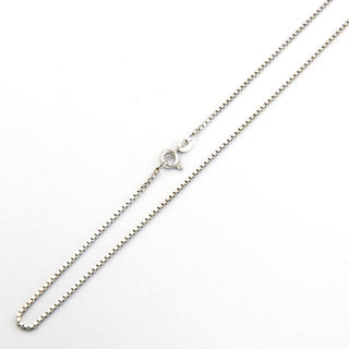 Veneziakette aus 750 Weißgold, nachhaltiger second hand Schmuck perfekt aufgearbeitet