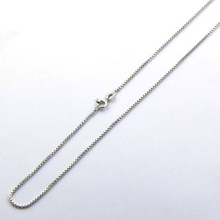 Veneziakette aus 585 Weißgold, nachhaltiger second hand Schmuck perfekt aufgearbeitet