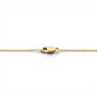Brillantkette aus 585 Gelbgold, nachhaltiger second-hand Schmuck perfekt aufgearbeitet