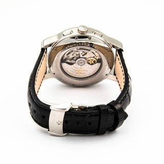 Zenith El Primero Open Automatik mit Chronograph, Panoramadatum , Sichtboden, Kleine Sekunde und Gangreserveanzeige, gebrauchte Luxusuhr im Top-Zustand