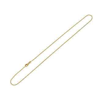 Zopfkette aus 585 Gelbgold, nachhaltiger second-hand Schmuck perfekt aufgearbeitet