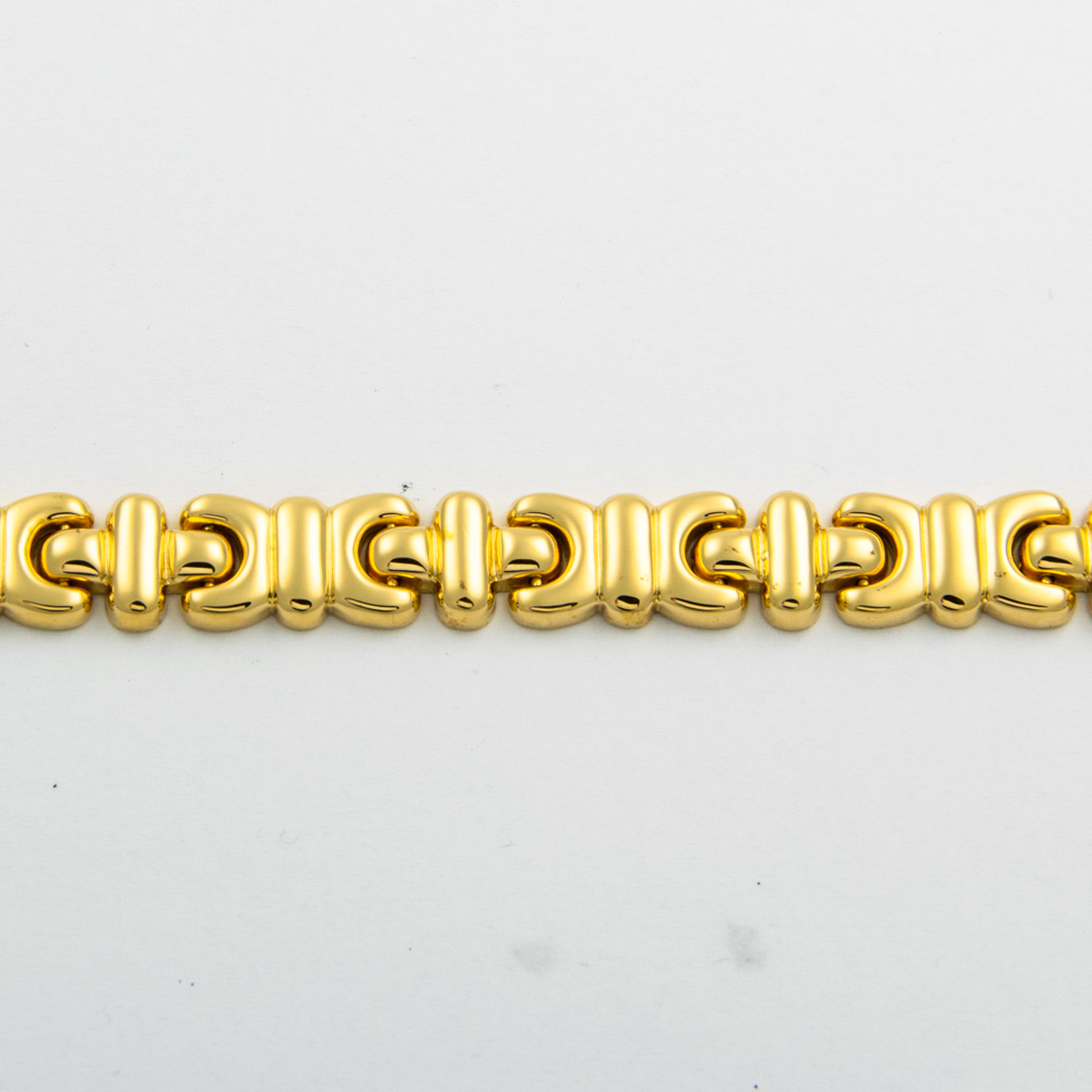 Armband aus 750 Gelbgold, nachhaltiger second hand Schmuck perfekt aufgearbeitet