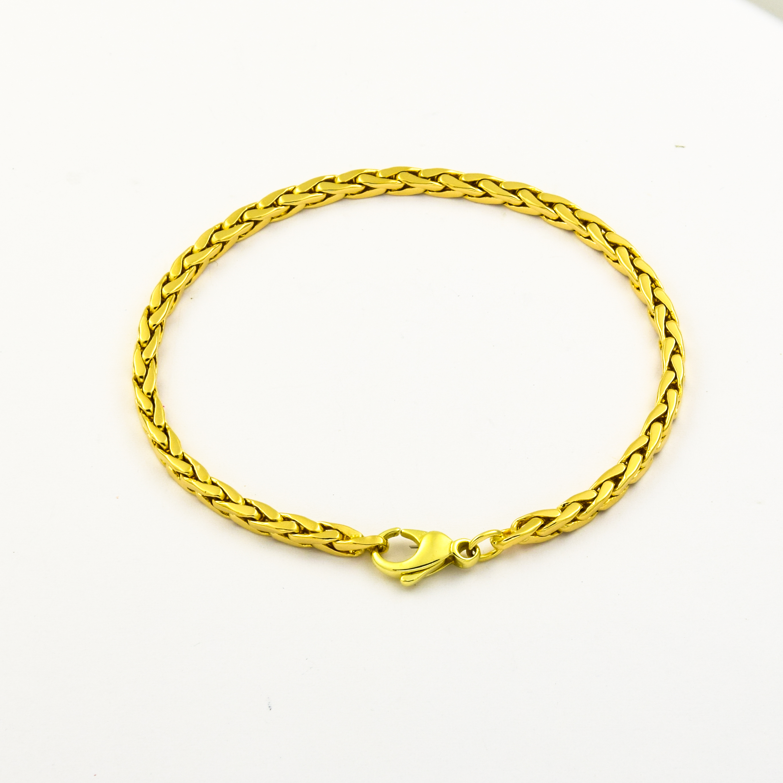 Armband aus 585 Gelbgold,19cm,  nachhaltiger second hand Schmuck perfekt aufgearbeitet
