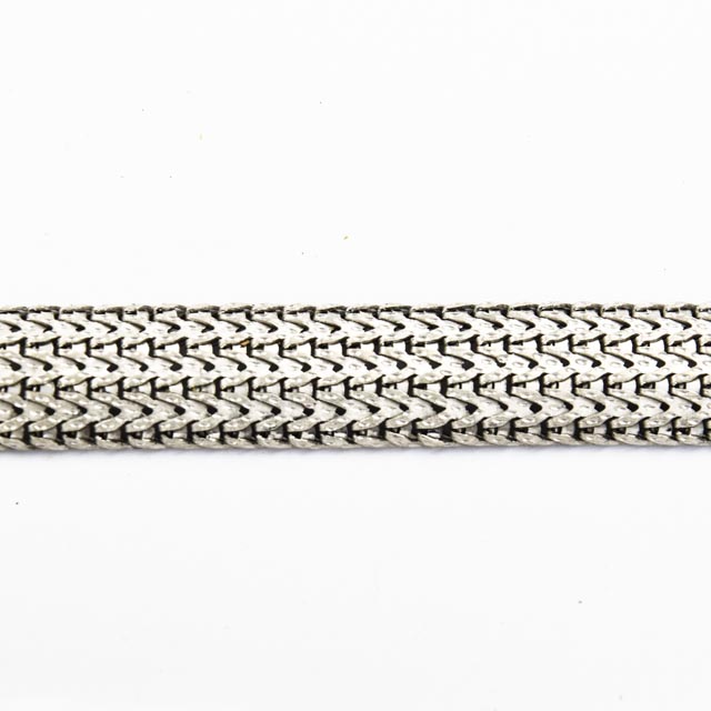 Armband aus 585 Weißgold, nachhaltiger second hand Schmuck perfekt aufgearbeitet