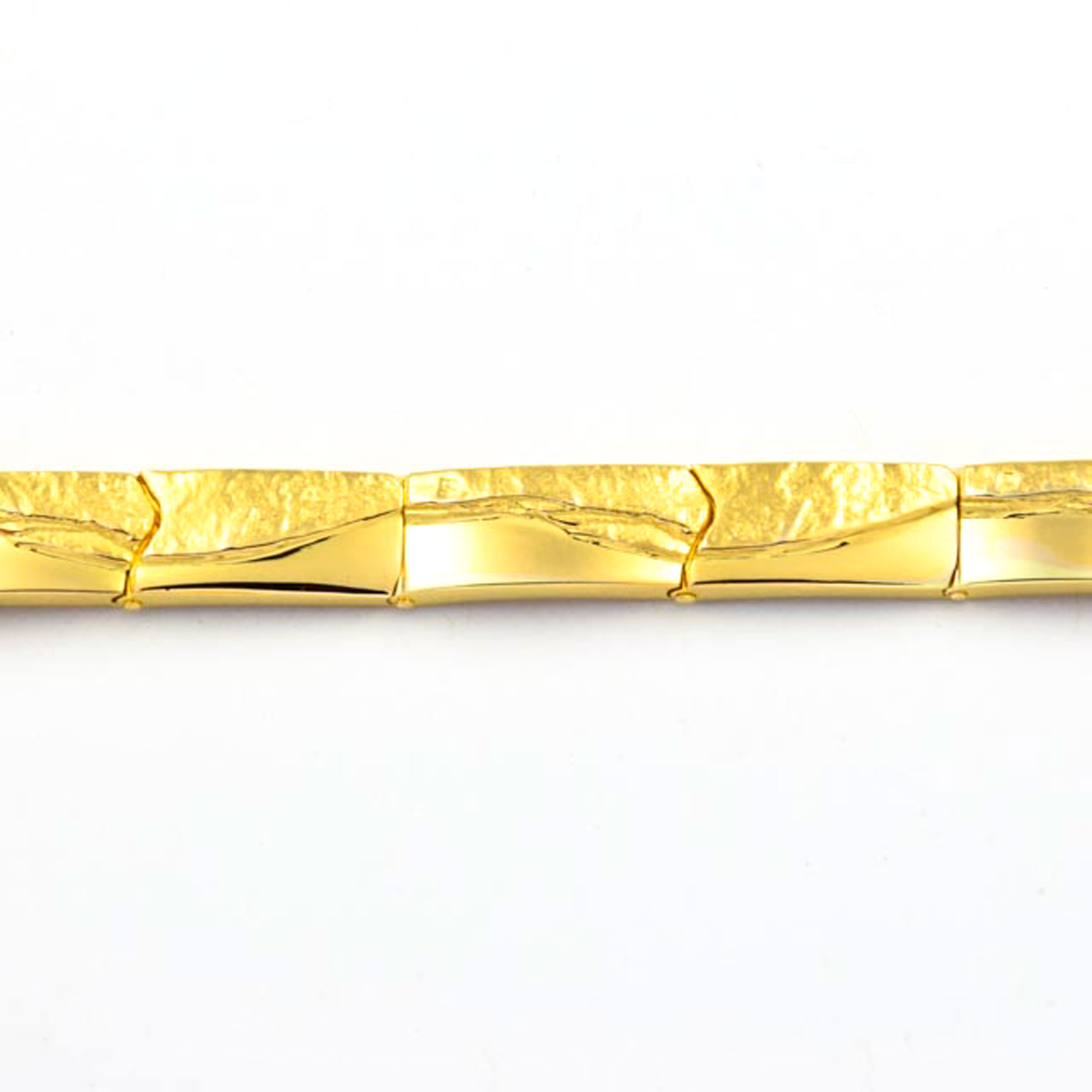 Cédé Design Armreif aus 585 Gelbgold, nachhaltiger second hand Schmuck perfekt aufgearbeitet