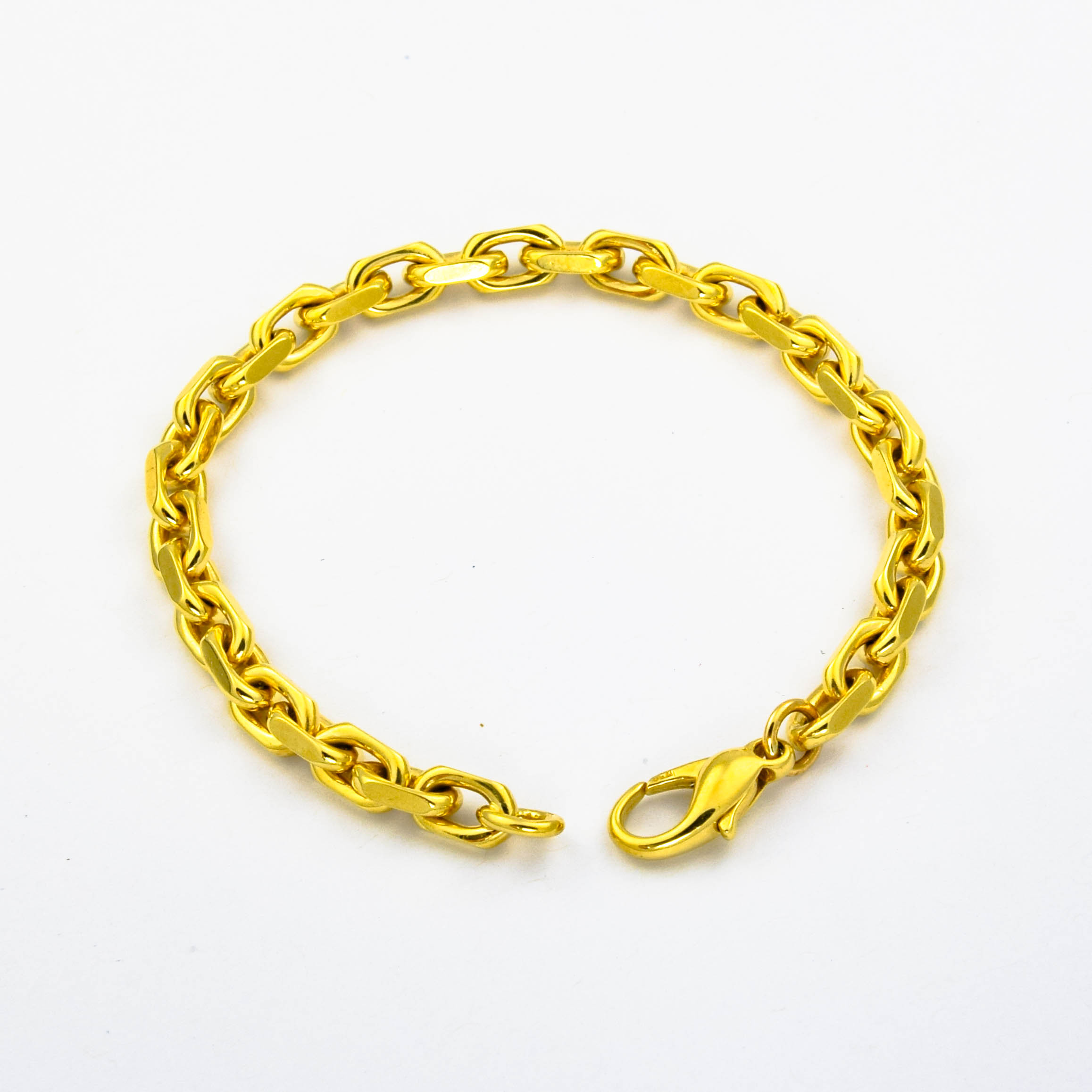 F. Binder Armband aus 750 Gelbgold, nachhaltiger second hand Schmuck perfekt aufgearbeitet