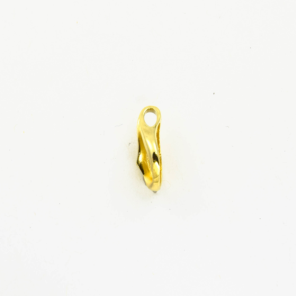 Diamantanhänger aus 585 Gelb- und Weißgold, nachhaltiger second hand Schmuck perfekt aufgearbeitet