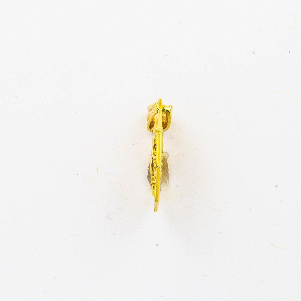 Anhänger Skorpion aus 585 Gelbgold, nachhaltiger second hand Schmuck perfekt aufgearbeitet