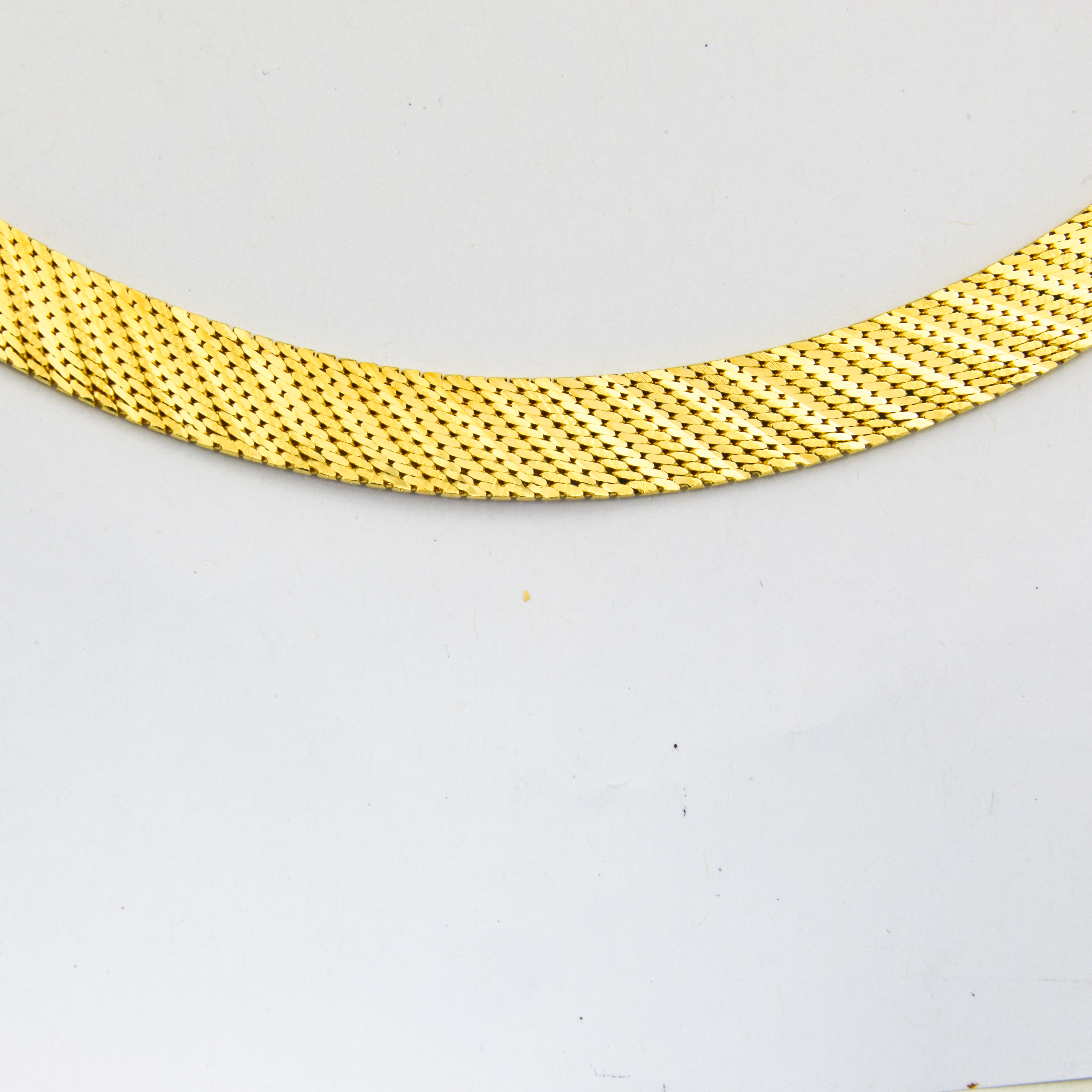 Collier aus 585 Gelbgold, 45cm, nachhaltiger second hand Schmuck perfekt aufgearbeitet