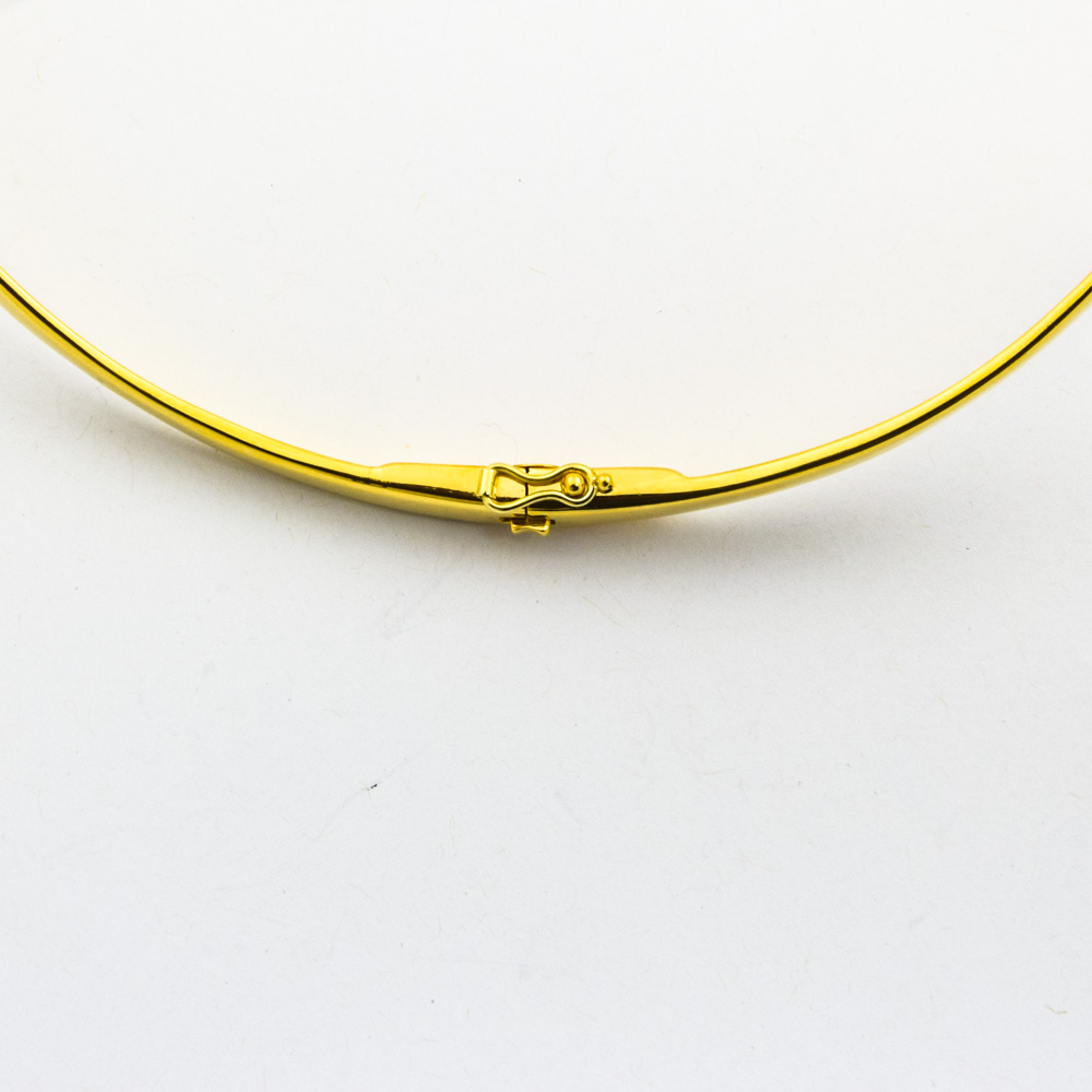 Collier aus 750 Gelbgold mit Peridot, Brillant und Perle, nachhaltiger second hand Schmuck perfekt aufgearbeitet