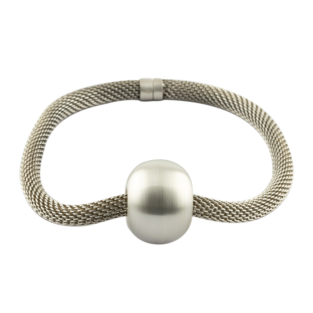 Halskette mit Anhänger aus 925 Silber, 41,5 cm, hochwertiger second hand Schmuck perfekt aufgearbeitet