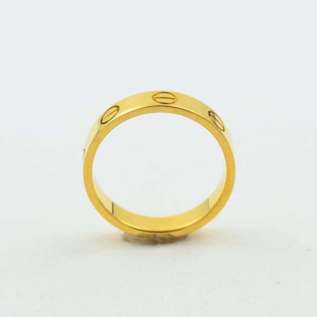 Cartier Ring aus 750 Gelbgold, nachhaltiger second hand Schmuck perfekt aufgearbeitet