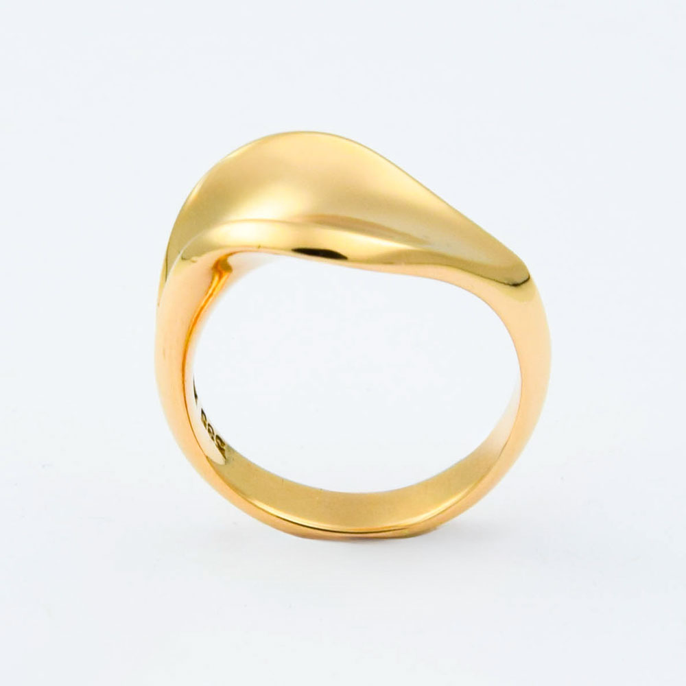 Ring aus 585 Roségold, nachhaltiger second hand Schmuck perfekt aufgearbeitet
