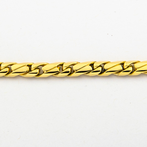 Armband aus 585 Gelbgold, 20 cm, nachhaltiger second hand Schmuck perfekt aufgearbeitet