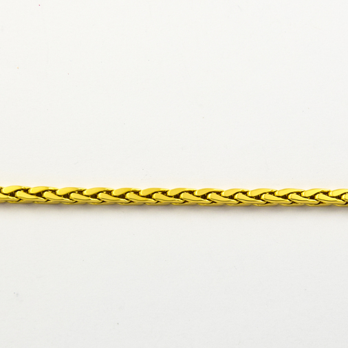 Armband aus 585 Gelbgold,19cm,  nachhaltiger second hand Schmuck perfekt aufgearbeitet