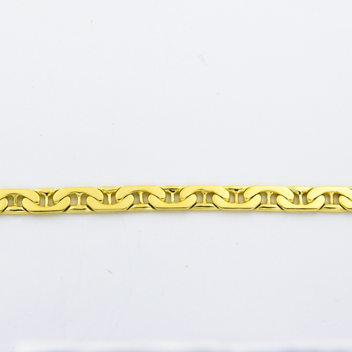 Armband aus 585 Gelbgold, 23cm, nachhaltiger second hand Schmuck perfekt aufgearbeitet