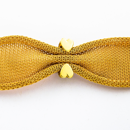 Armband aus 750 Gelbgold mit Rubin, nachhaltiger second hand Schmuck perfekt aufgearbeitet