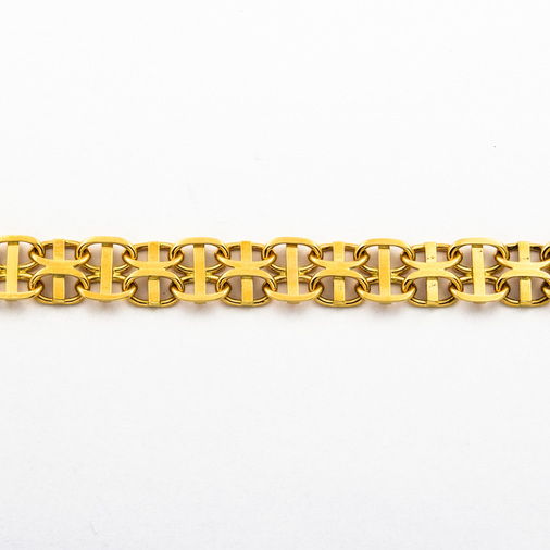 Armband aus 585 Roségold, hochwertiger second hand Schmuck perfekt aufgearbeitet