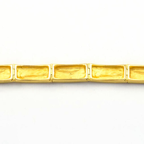Cédé Design Armreif aus 585 Gelbgold, nachhaltiger second hand Schmuck perfekt aufgearbeitet