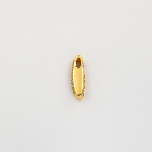 Brillantanhänger aus 750 Gelb- und Weißgold, nachhaltiger second hand Schmuck perfekt aufgearbeitet