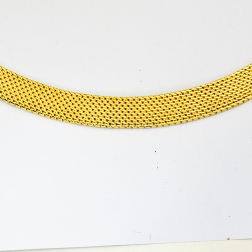 Collier aus 585 Gelbgold, 45cm, nachhaltiger second hand Schmuck perfekt aufgearbeitet