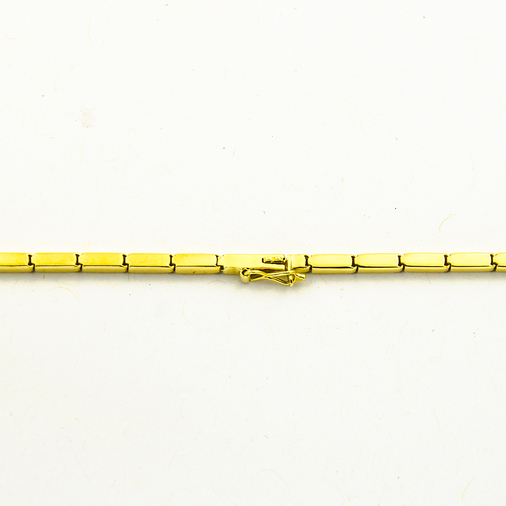 F. Binder Halskette aus 585 Gelbgold, nachhaltiger second hand Schmuck perfekt aufgearbeitet