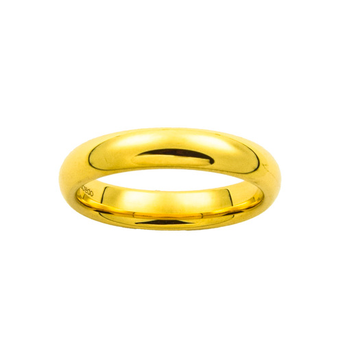 Acredo Ring aus 750 Gelbgold, nachhaltiger second hand Schmuck perfekt aufgearbeitet