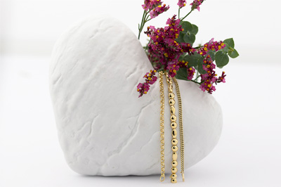 Zauberhafte Armbänder aus Gold - das perfekte Geschenk zum Valentinstag